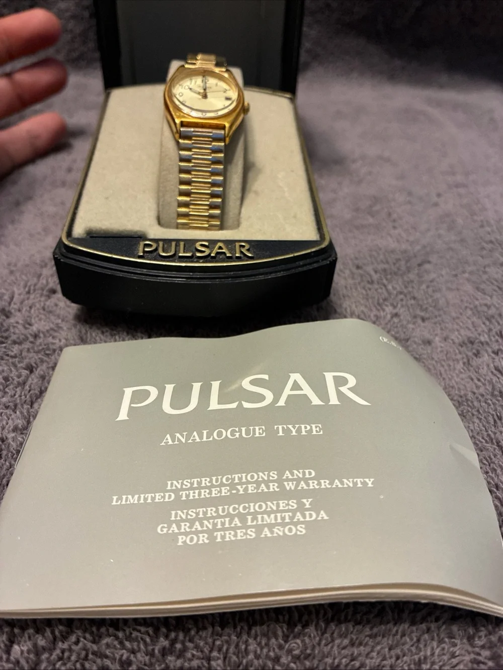 Pulsar Women’s Gold-Tone Dress Watch